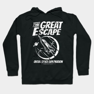 The Great Escape. For space adventurers and astronaut fans. Hoodie